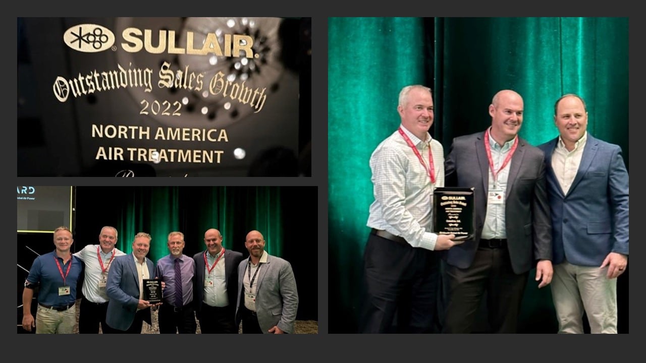 Comairco wins a prize at Sullair Conference