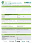 NHSAVES 2026 Compressed Air Incentive sheet image