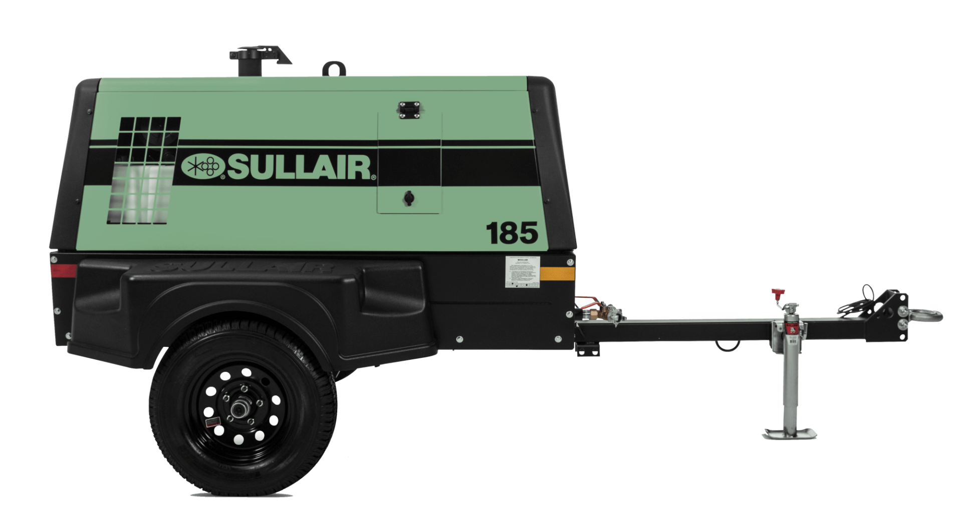 Sullair 185 Air Compressor Tow Behind portable model